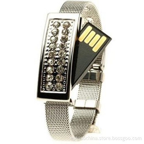 Crystal USB Flash Drive Pen Driver for Valentines' Gift (ES118)